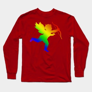 Rainbow Cupid Long Sleeve T-Shirt